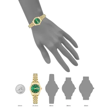 Stylish Gold-Tone Bracelet Watch for Women