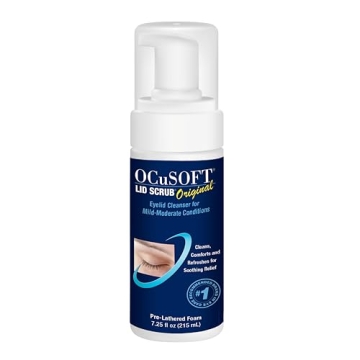 OCuSOFT Foaming Eyelid Cleanser for Makeup Removal