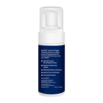 OCuSOFT Foaming Eyelid Cleanser for Makeup Removal