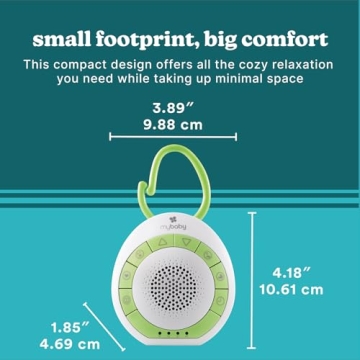 MyBaby Baby Sound Machine for Travel and Nursery
