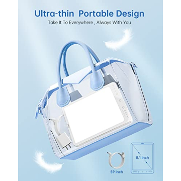 SUXIO Light Therapy Lamp with 10000 Lux and Memory Function