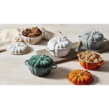 Le Creuset Pumpkin Cocotte - Stylish Cooking Essential