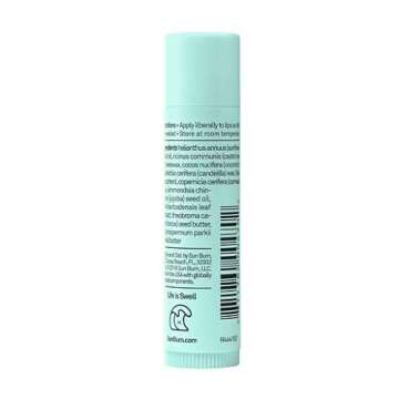 Sun Bum Ocean Mint Cocobalm | Hydrating Lip Balm with Aloe | Hypoallergenic, Paraben Free, Silicone ...