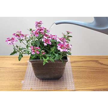 Creator's Waffle Grid 1-Pack - The Original Multi-Use Modular Grid System - Solid Bottom - Best Used for Cutting Glass, Catching Small Pieces, Contain Water, Put Under Plants, Etc. - Made in USA