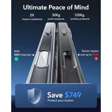 ESR iPhone 16 Pro Max Case - MagSafe, Strong Protection