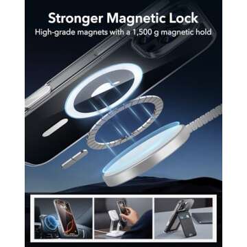 ESR iPhone 16 Pro Max Case - MagSafe, Strong Protection