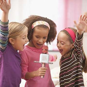 Tzumi PopSolo Professional Bluetooth Karaoke Microphone and Voice Mixer with Smartphone Holder – G...