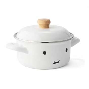 Cute Fuji Horo Casserole Pot - Induction Compatible, 1.4L