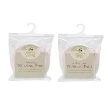 TL Care Organic Nursing Pads - Eco-Friendly Comfort 12 Count