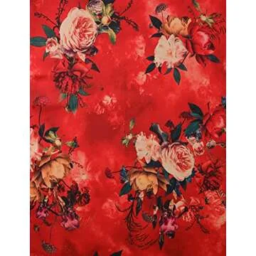 Stylish Ledamon Women's Kimono Robe - Floral Design