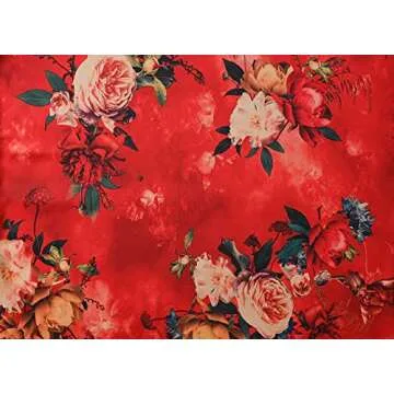 Stylish Ledamon Women's Kimono Robe - Floral Design