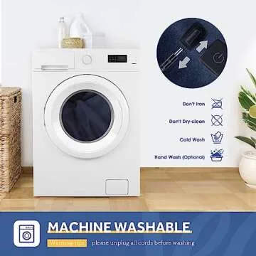 Sealy 12-Volt Heated Car Blanket, Portable Heated Blanket with 3 Heating Levels & 4 Hours Auto Off, Electric Blanket for Car, Truck, SUV, RV or Camping, Machine Washable, 59" X 43", Charcoal