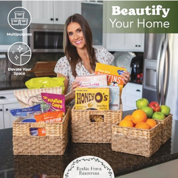 Stylish Large Handwoven Wicker Basket for All Storage Needs