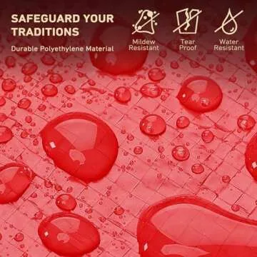 Large Waterproof Christmas Tree Storage Bag for 9ft Trees