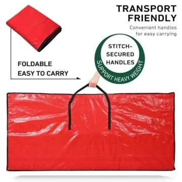 Large Waterproof Christmas Tree Storage Bag for 9ft Trees