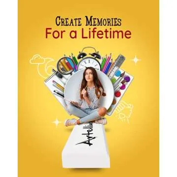 Artellius White Erasers - Large Size Latex & Smudge Free - Bulk School Supplies for Classrooms, Drawing, Teachers, Homeschool, Office, Art Class - Pack of 100