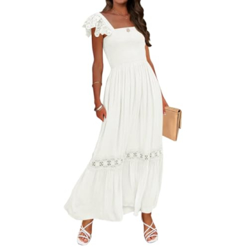 ZESICA Summer Maxi Dress, Stylish and Comfortable Choice