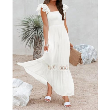 ZESICA Summer Maxi Dress, Stylish and Comfortable Choice