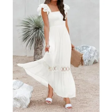 ZESICA Summer Maxi Dress, Stylish and Comfortable Choice