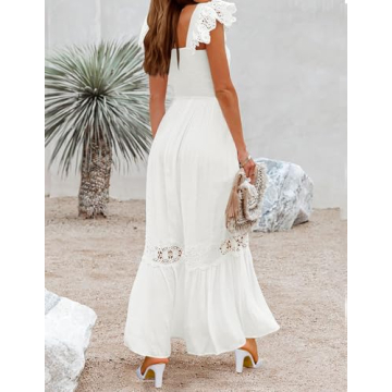 ZESICA Summer Maxi Dress, Stylish and Comfortable Choice