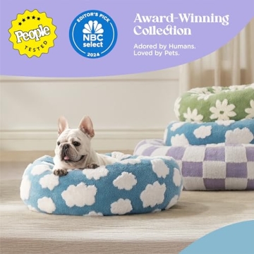 Calming Donut Bed for Dogs & Cats - Washable & Stylish