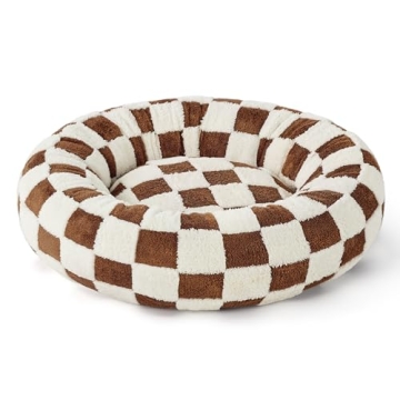 Calming Donut Bed for Dogs & Cats - Washable & Stylish