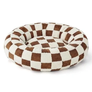 Calming Donut Bed for Dogs & Cats - Washable & Stylish