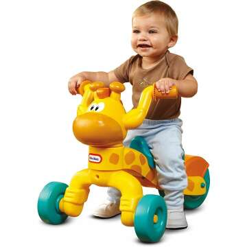 Little Tikes Rollin' Giraffe - Safe Ride-On Toy