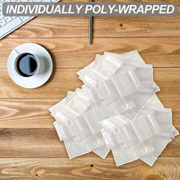 WILLBOND 90 Pieces Disposable Headbands for Women Facial Spa Headbands Stretch Non Woven Hairband Sk...