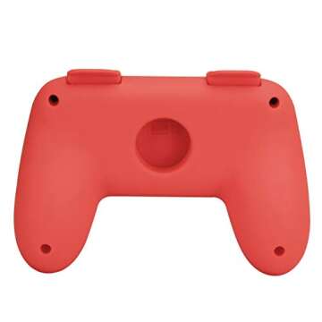 Amazon Basics Grip Kit for Nintendo Switch Joy-Con Controllers - Red