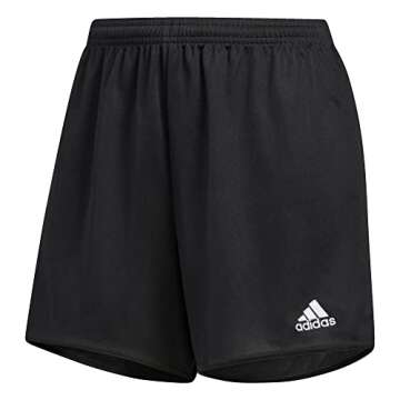 adidas Women's Parma 16 Shorts - Black/White for Active Comfort