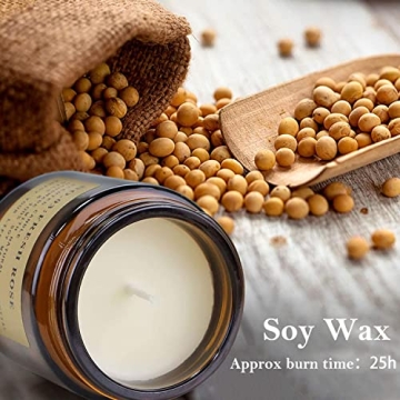 Relaxing Soy Candle Set with Three Unique Scents