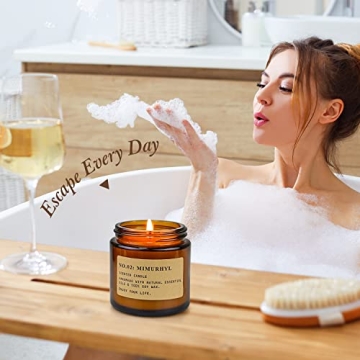 Relaxing Soy Candle Set with Three Unique Scents