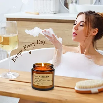 Relaxing Soy Candle Set with Three Unique Scents