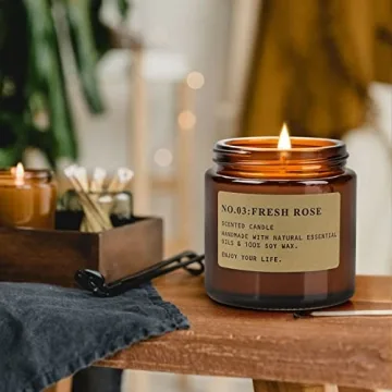 Relaxing Soy Candle Set with Three Unique Scents