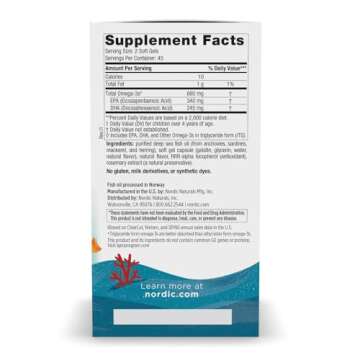 Nordic Naturals Ultimate Omega Jr. - 90 Strawberry Mini Soft Gels for Kids, EPA & DHA