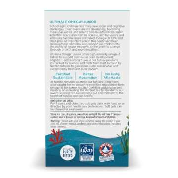 Ultimate Omega Jr. for Kids - 90 Strawberry Soft Gels