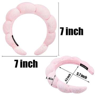 SPRINGSKY Adjustable Headband Set for Women - Comfort & Style