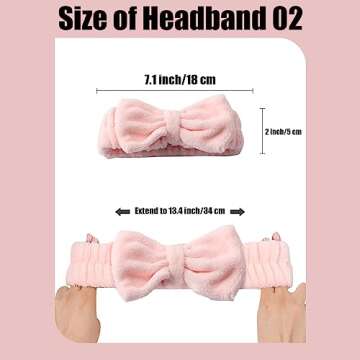 SPRINGSKY Adjustable Headband Set for Women - Comfort & Style