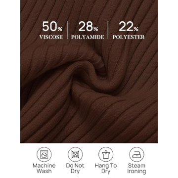 Chic ZESICA Long Sleeve Crewneck Knit Top for All Occasions