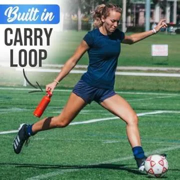 Coldest Sports Water Bottle with Straw Lid - Durable, Leak-Proof Thermos