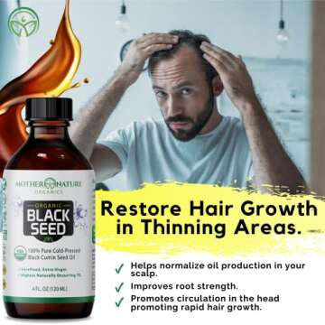 Organic Black Seed Oil - Cold Pressed Unrefined USDA Certified - Hexane Free - Turkish Origin Premium Nigella Sativa - Glass Bottle - Vegan, Gluten-Free, Non-GMO, Antioxidant Immune Support (4oz)