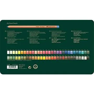 Faber-Castell Pitt Pastell Colouring Pencils Set of 60