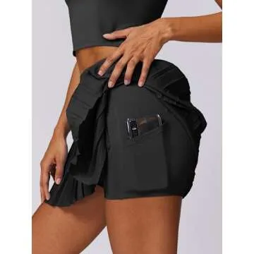 ABOCIW Tennis Skirts Set - Stylish Activewear for Women