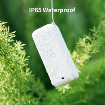 SwitchBot WiFi Thermometer Hygrometer 3 Pack with Hub Mini for Smart Home Monitoring