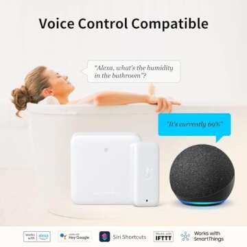 SwitchBot WiFi Thermometer Hygrometer 3 Pack - Smart Alerts