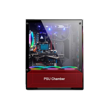 Bgears b-Voguish Gaming PC Case with Tempered Glass