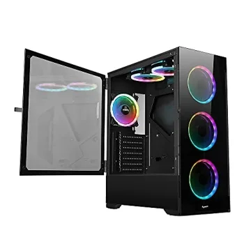 Bgears b-Voguish Gaming PC Case with Tempered Glass