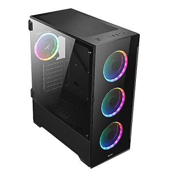 Bgears b-Voguish Gaming PC Case with Tempered Glass