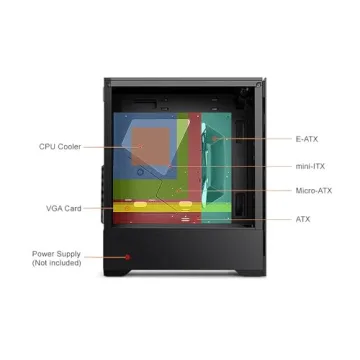 Bgears b-Voguish Gaming PC Case with Tempered Glass